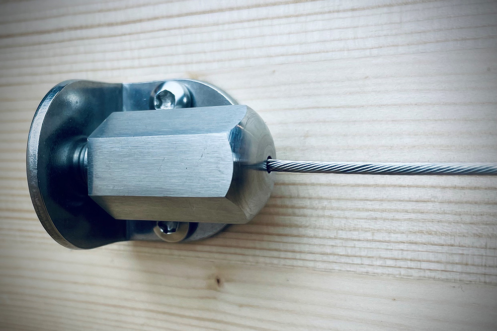 4er-Set - V2A Edelstahl Seilspanner