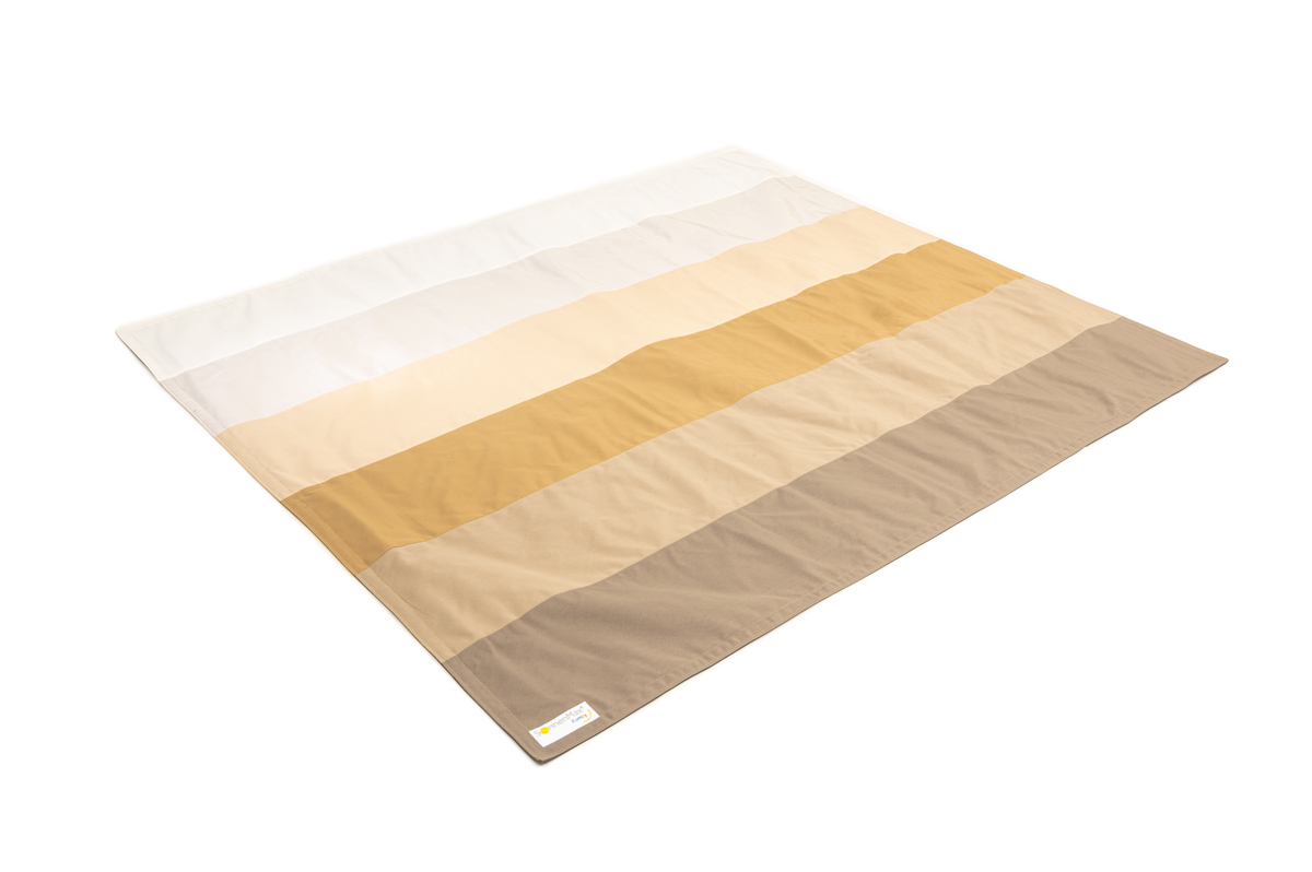 Multifunktions- Outdoordecke in Braun / Beige