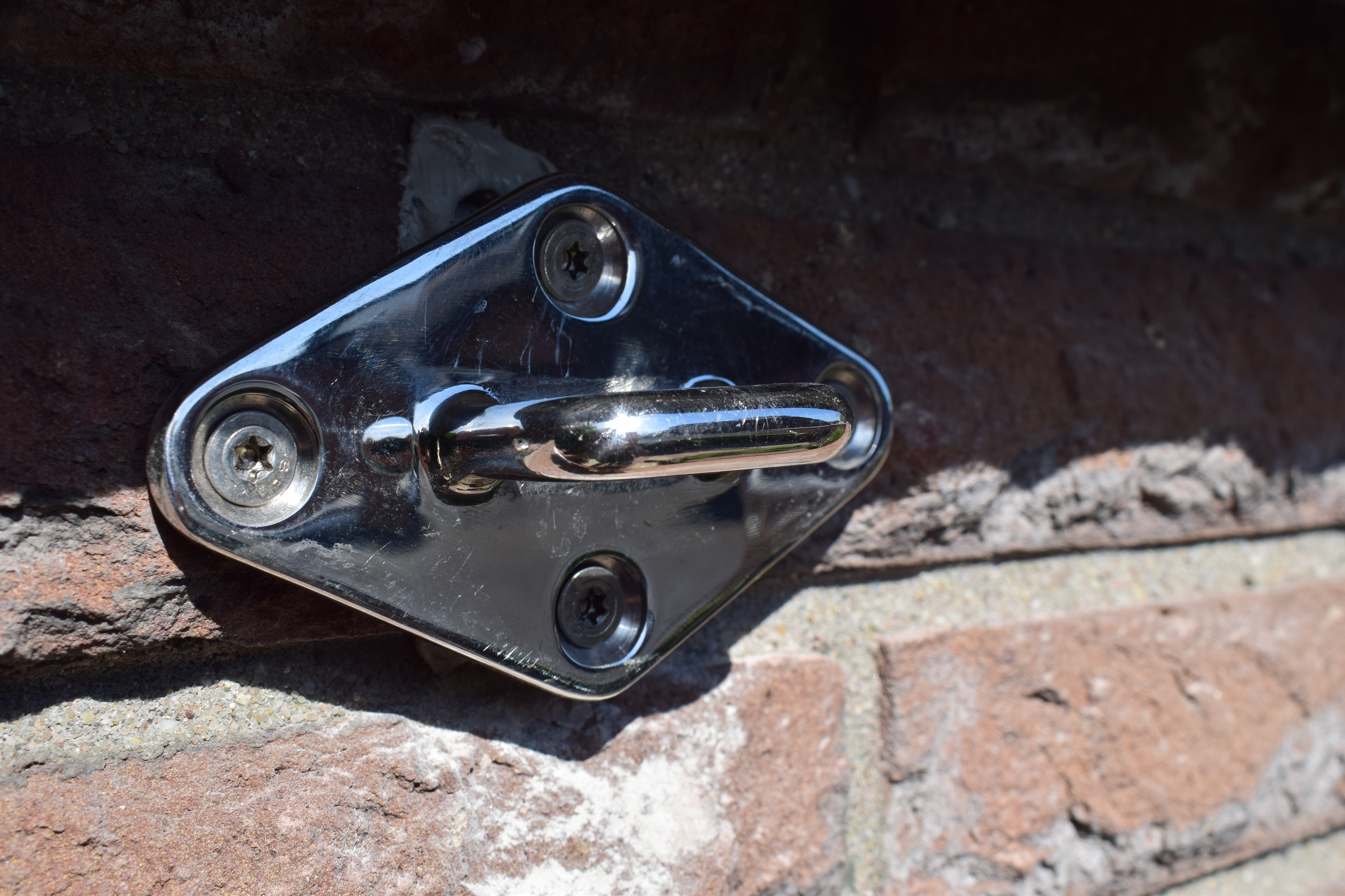 Sonnensegel Aug- Wandplatte